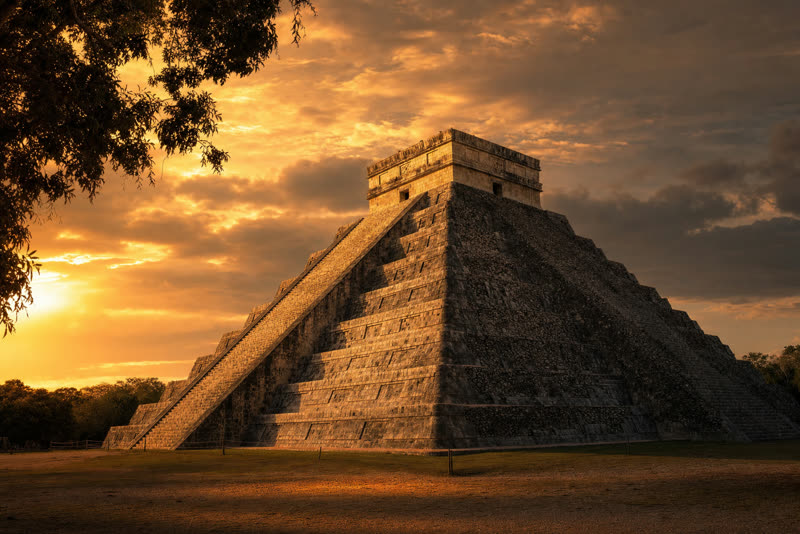 Pyramide de Chichén Itzá au Mexique — chaîne Heritage Tourism